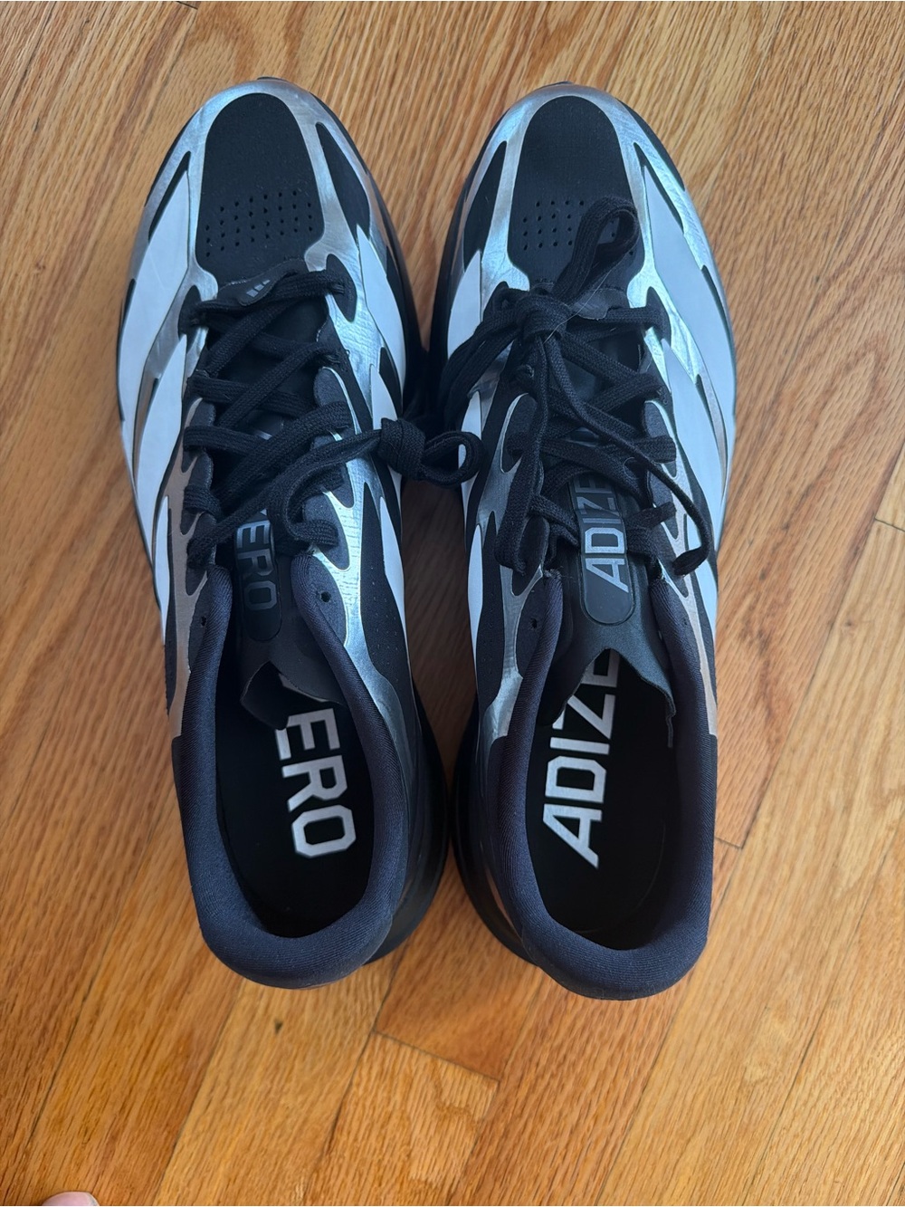adidas Men's Black Sneakers Adizero Evo SL EXO 11.5